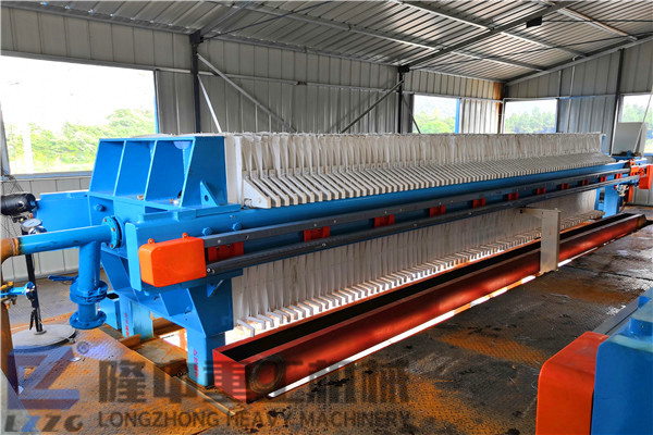 9102年，洗沙生產(chǎn)線要做暴利行業(yè)，污泥脫水選對板框壓濾機