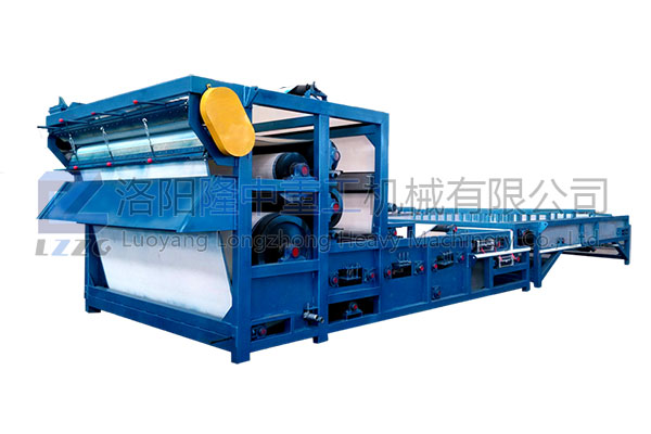 隆中當代帶式壓濾機，環(huán)保g效滿足洗砂需求